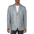 thumbnail image 1 of Lauren Ralph Lauren Mens Linen Plaid Sportcoat, 1 of 4