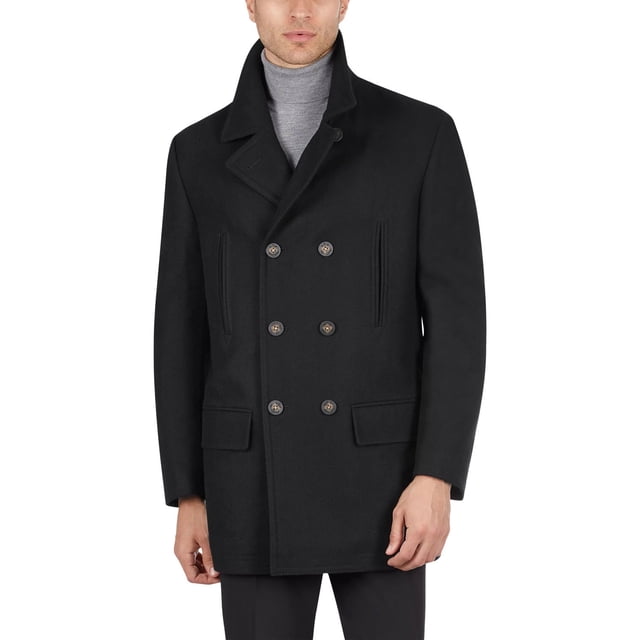 Ralph Lauren Luke Wool Blend Classic Fit Peacoat