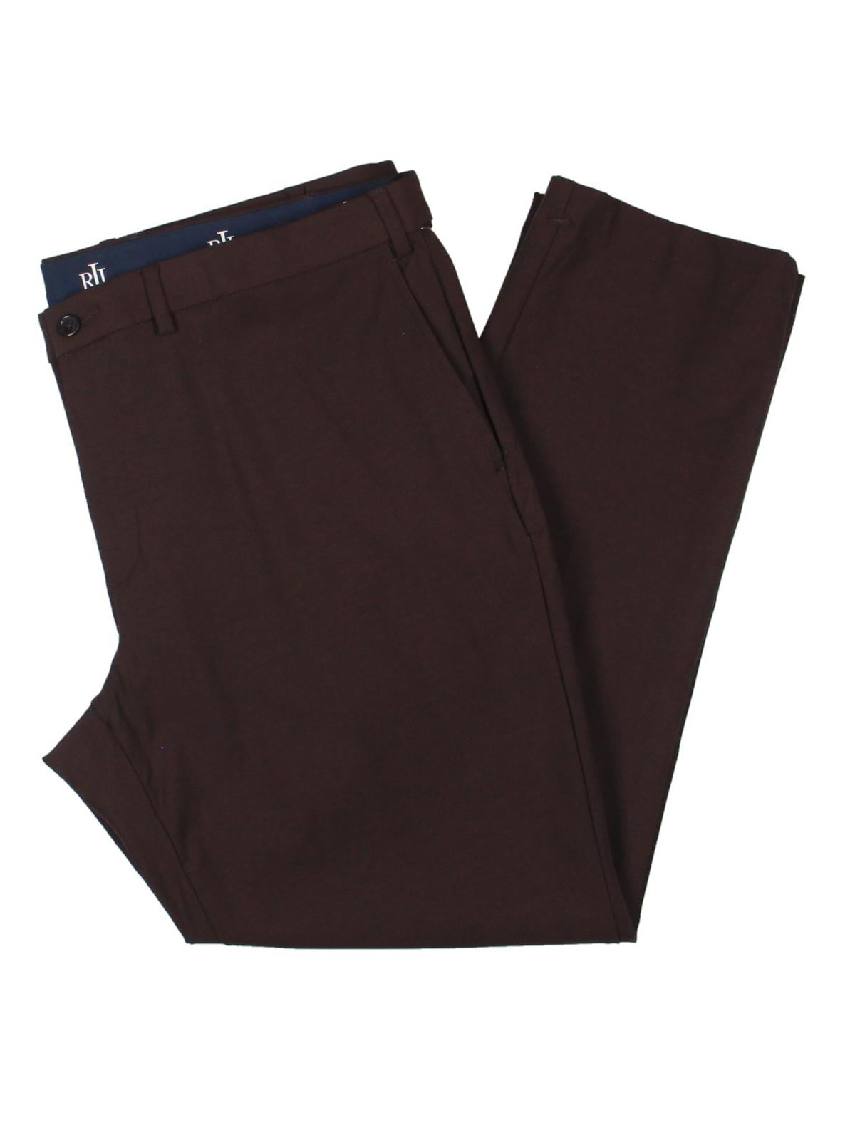 lauren ralph lauren men's classic-fit cotton stretch performance dress pants Ralph Lauren Men's Classic-fit Cotton Stretch Performance Dress Pants In Sky