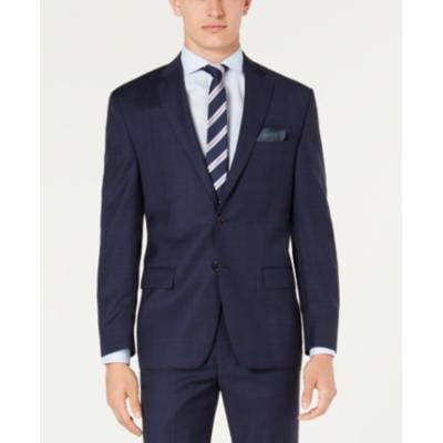 Lauren Ralph Lauren Men's Classic-Fit Stretch Suit Jacket Blue B4HP $450 (Short,40)