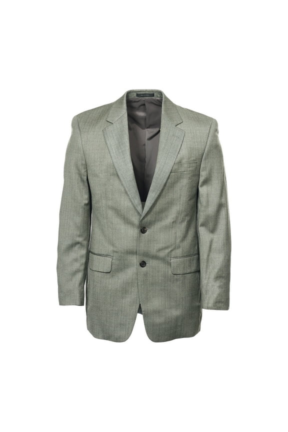 Lauren Ralph Lauren Mens Silk/Wool 2 Button Sport Coat Jacket (36R, Beige)