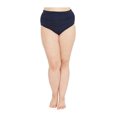 thumbnail image 1 of Lauren Ralph Lauren NAVY Tribal Ikat Shirred High-Waisted Swim Bottom, US 20W, 1 of 2