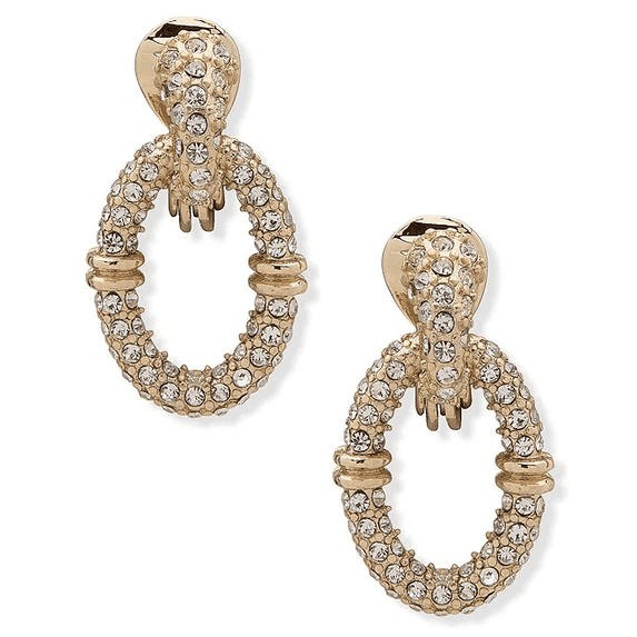 Lauren Ralph Lauren Pavé Link Drop Earrings