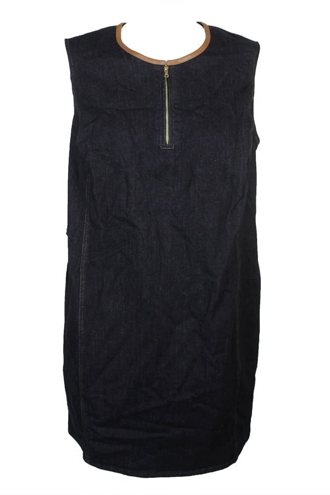 Lauren Ralph Lauren Plus Size Denim Sheath Dress 14W - Walmart.com