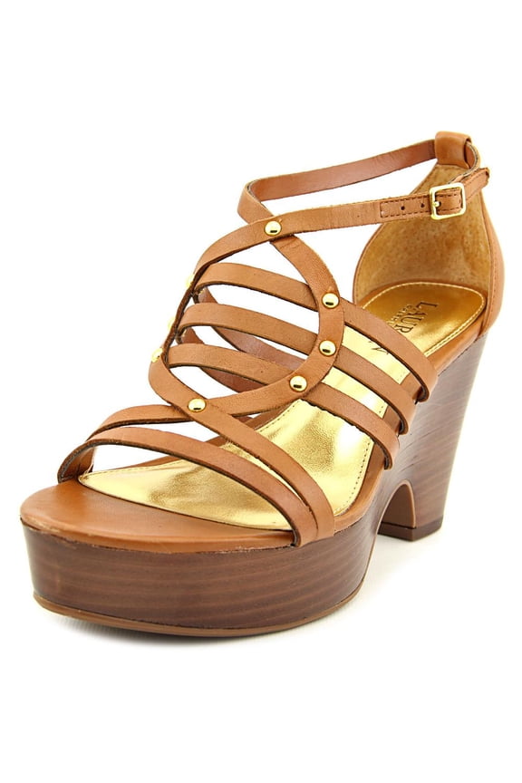 Raegan Platform Sandals Polo Tan