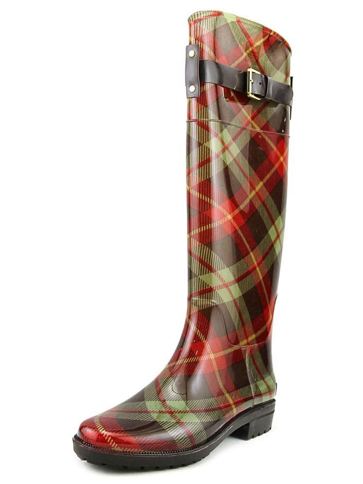 Lauren Ralph Lauren Rossalyn Women Round Toe Synthetic Red Rain