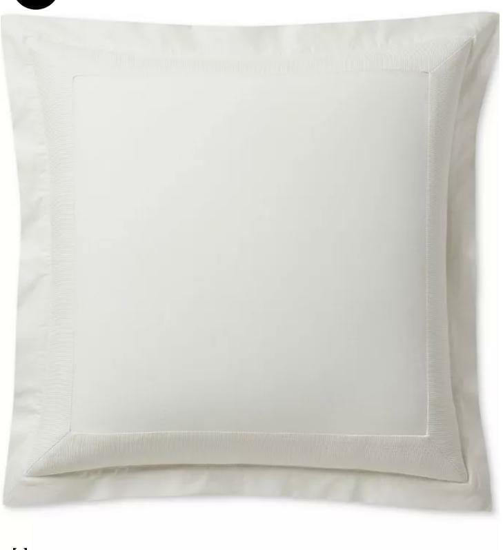 RALPH LAUREN PlLLOW SHAM 新品 vintage ralph lauren sham pillowcase pair standard beige