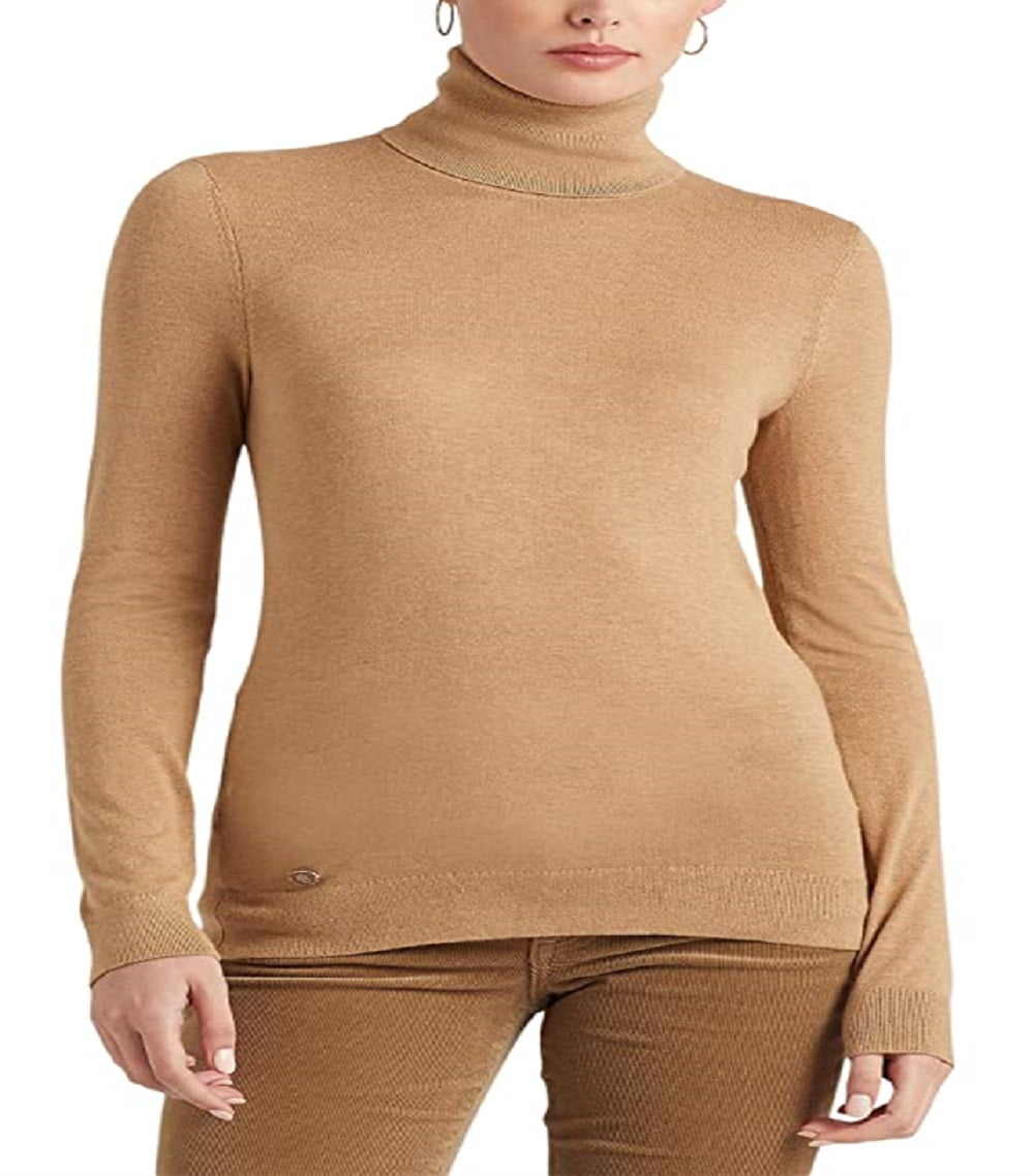 Lauren Ralph Lauren Silk-Blend Turtleneck