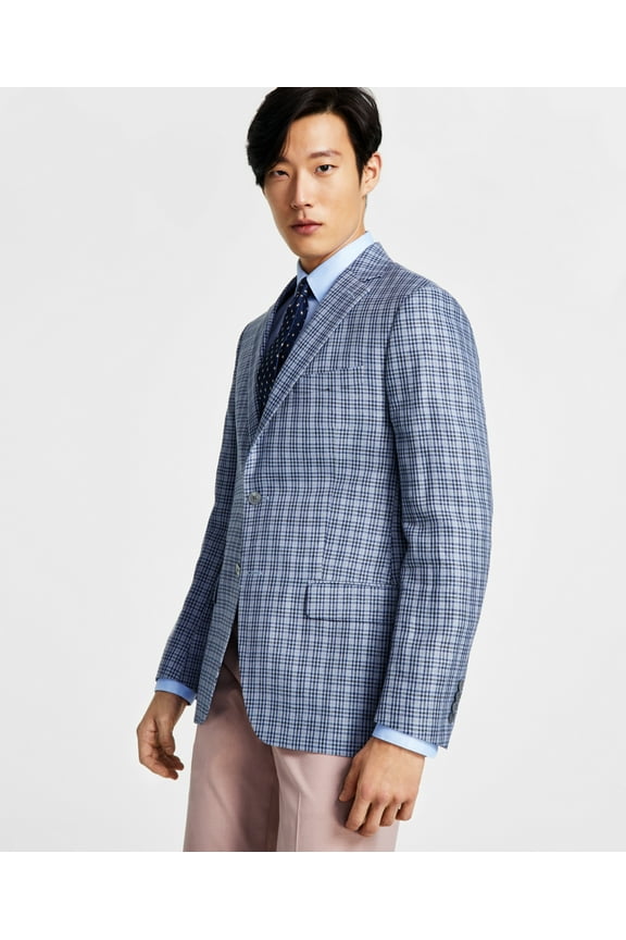 Ultraflex Classic Linen Sportcoats Blue Size 36S MSRP $295