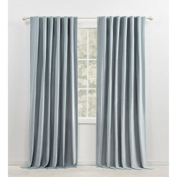 Lauren Ralph Lauren Velvety Room Darkening Solid Velvet with Lining Rod Pocket Curtain Panel