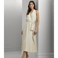 thumbnail image 1 of Lauren Ralph Lauren Women's Belted Halter A-Line Dress, 1 of 4