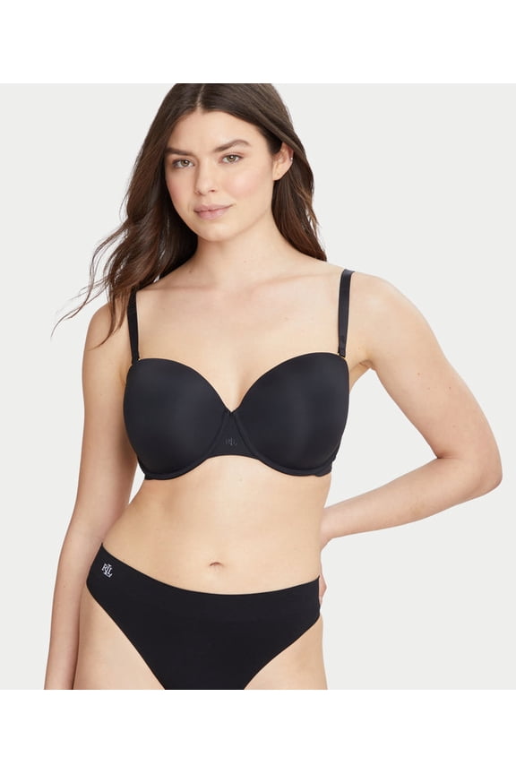 Women's Luxe Smoothing Convertible Strapless Bra 4L0056 - Black, Size 32B