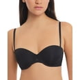 thumbnail image 1 of Lauren Ralph Lauren Women's Luxe Smoothing Convertible Strapless Bra 4L0056 - Black, Size 34C, 1 of 4
