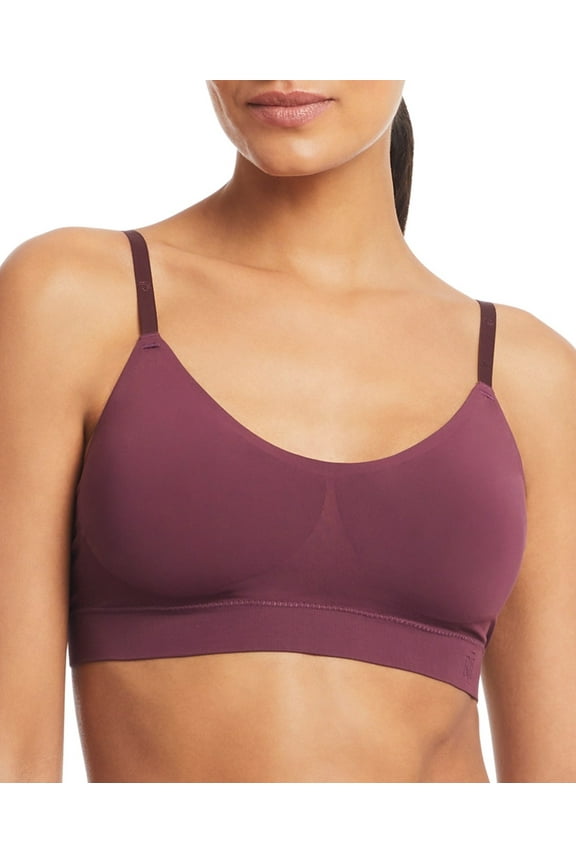 Women's Luxe Smoothing Wireless Bralette 4L0079 - Pinot Noir, Size X-Small