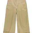 thumbnail image 1 of Ralph Lauren Womens Twill Cropped Casual Trouser Pants, Brown, 10, 1 of 4