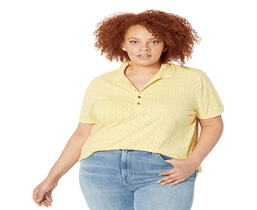 Lauren Ralph Lauren Women's Plus Embroidered Polo Shirt (2X