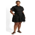 thumbnail image 1 of Lauren Ralph Lauren Women's Plus Pocketed Belted Button Up Dress(18W, Nightfall), 1 of 3