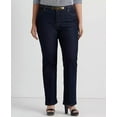 thumbnail image 1 of Lauren Ralph Lauren Women's Plus Size High-Rise Boot Jeans Rinse Wash B4HP (Plus,14W), 1 of 4
