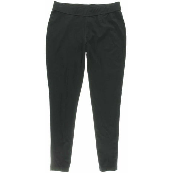 Lauren Ralph Lauren Women's Plus Size Ponte Pants (1X, Black)