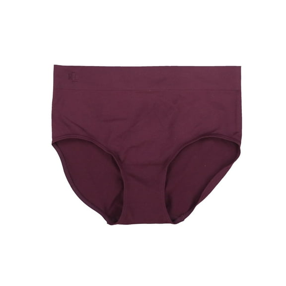 Lauren Ralph Lauren Women's Briefs Underwear Seamless Stretch Jersey Pinot Noir