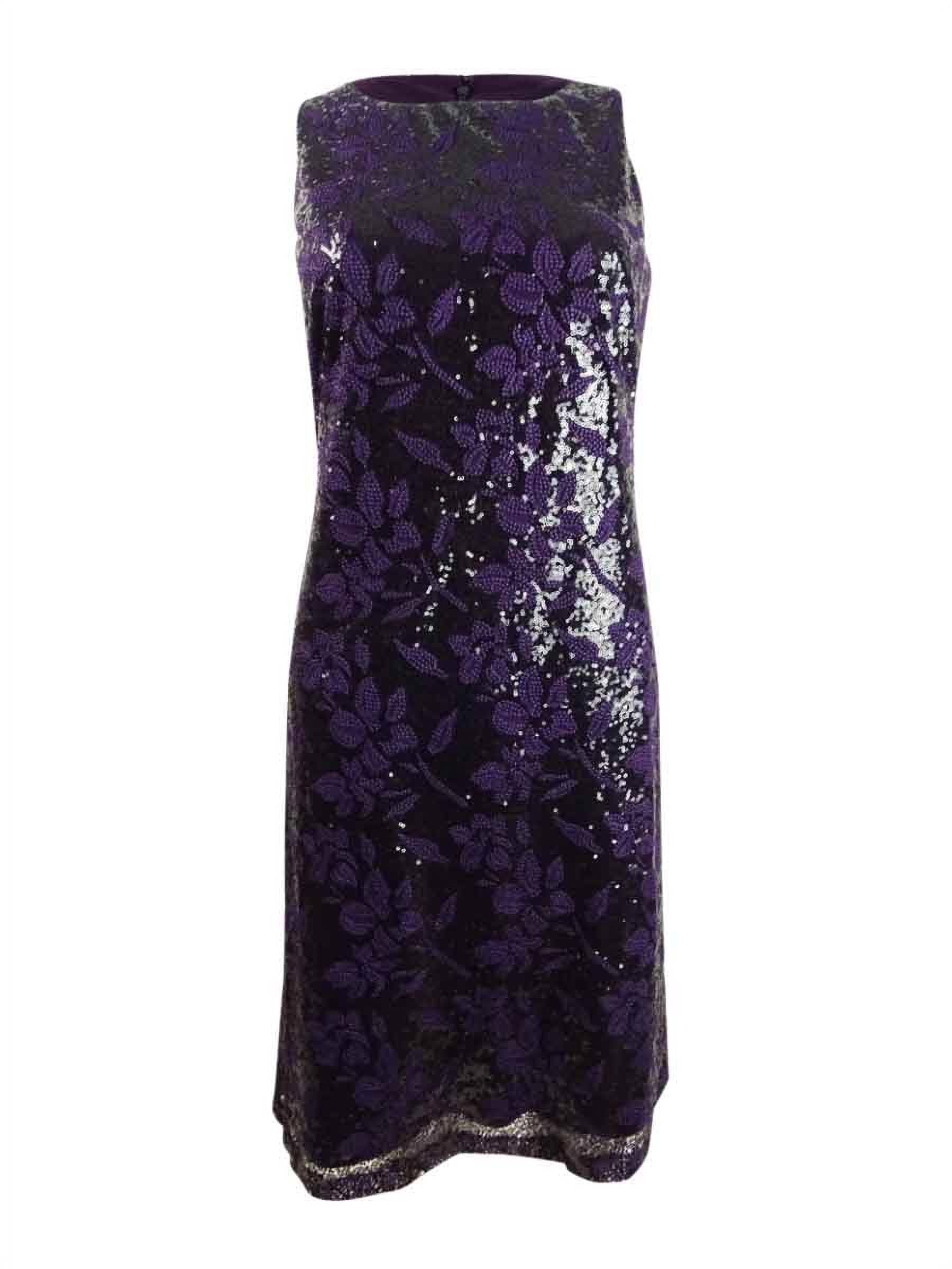Lauren ralph lauren sequin dress hot sale