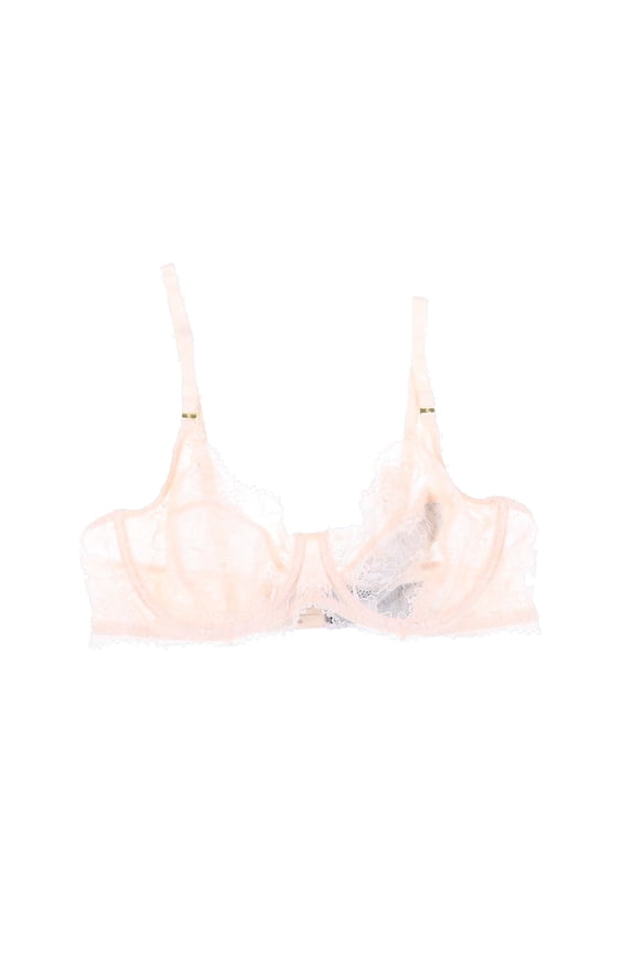 Lauren Ralph Lauren Women's Unlined Lace Full Coverage Alabaster 36A New