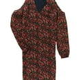 thumbnail image 1 of Lauren by Ralph Lauren Women's Floral-Print Cold-Shoulder Dress (8, Navy/Red), 1 of 2