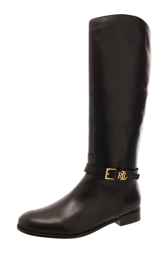 Womens Brooke Tall Leather Riding Knee-High Boots