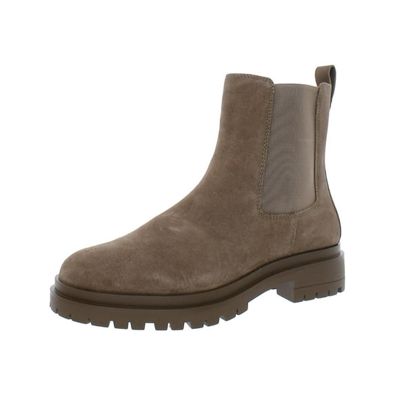 Lauren Ralph Lauren Womens Corinne Leather Ankle Chelsea Boots