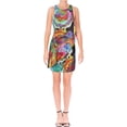 thumbnail image 1 of Lauren Ralph Lauren Womens Crepe Overlay Printed Casual Dress, 1 of 2