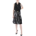 thumbnail image 1 of Lauren Ralph Lauren Womens Crepe Sequined Cocktail and Party Dress, 1 of 2
