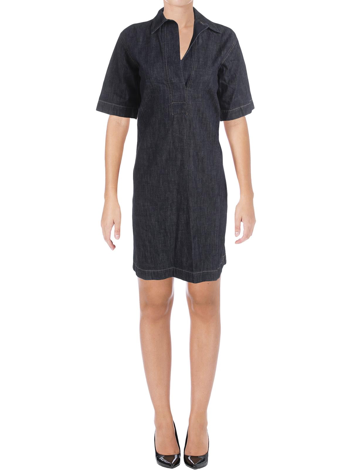 Lauren Ralph Lauren Womens Denim Above Knee Casual Dress