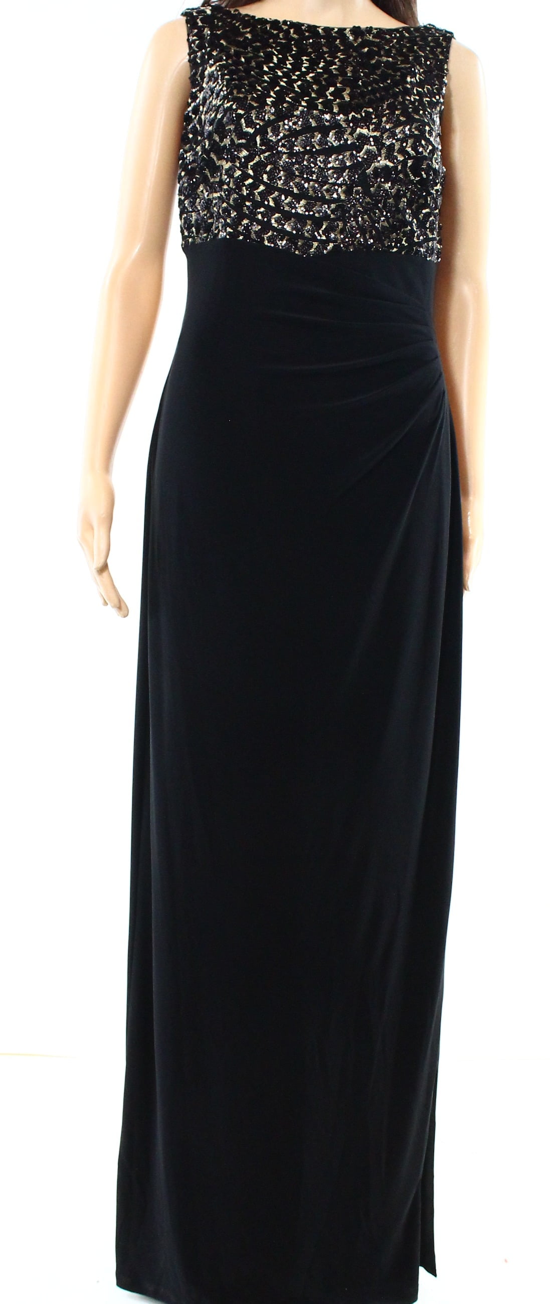 lauren ralph lauren black sequin dress Ralph Lauren Black Sequin Dress, Size M
