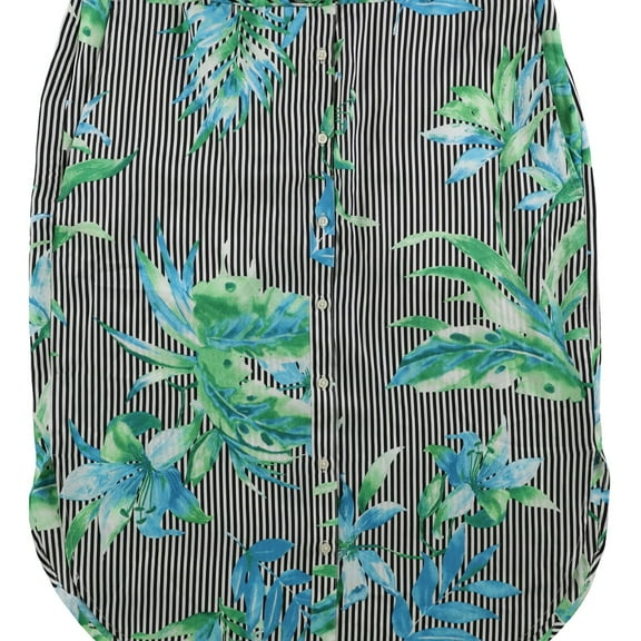 Ralph Lauren Womens Floral Pencil Skirt, Black, 14