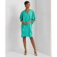 thumbnail image 1 of Lauren Ralph Lauren Womens Georgette Caftan Cockt Natural Turquoise 14, 1 of 1