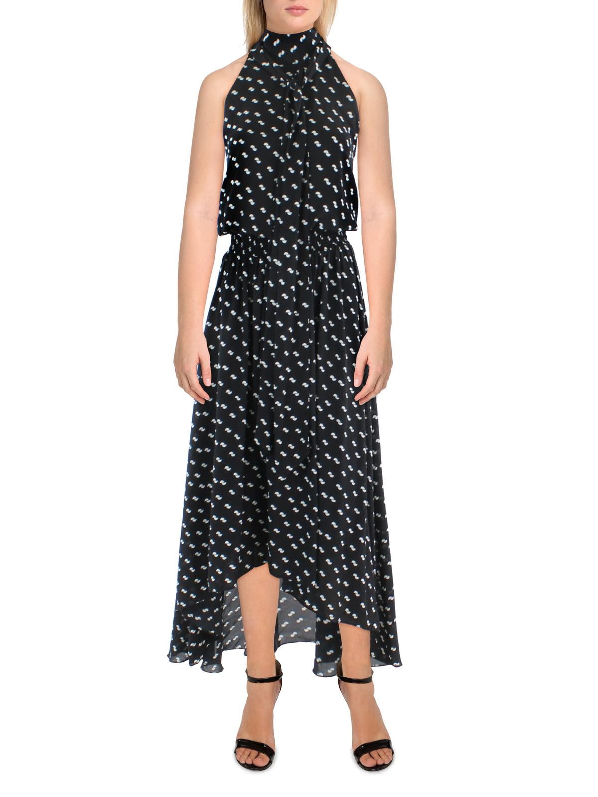 Lauren Ralph Lauren Womens Georgette Chiffon Smocked Halter Dress -  Walmart.com