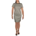 thumbnail image 1 of Lauren Ralph Lauren Womens Houndstooth Mini Shift Dress, 1 of 3