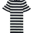 thumbnail image 1 of Ralph Lauren Womens Striped Shirt Dress, Blue, X-Small, 1 of 2