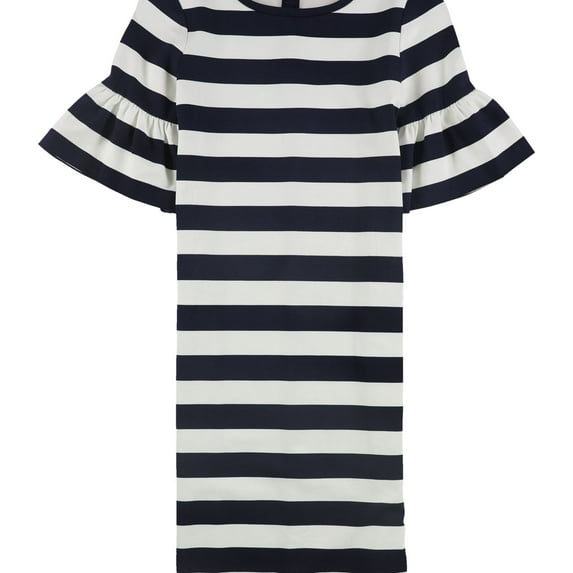 Ralph Lauren Womens Striped Shirt Dress, Blue, X-Small