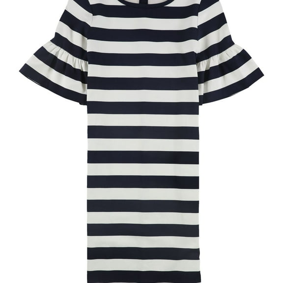Ralph Lauren Womens Striped Shirt Dress, Blue, X-Small