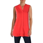 Lauren Ralph Lauren Womens Layered V-Neck Pullover Top