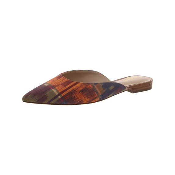 Lauren Ralph Lauren Womens Londyn Mule Textured Heeled Mules