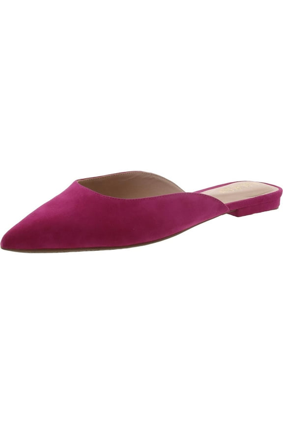 Womens Londyn Suede Slip On Mules