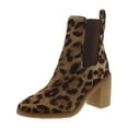 thumbnail image 1 of Lauren Ralph Lauren Womens Marianna Calf Hair Pull On Chelsea Boots, 1 of 1