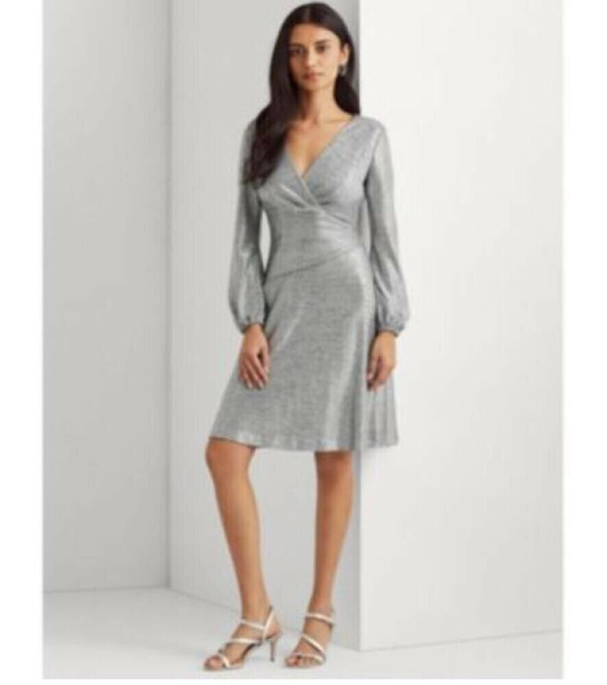 Lauren Ralph Lauren Metallic dress store