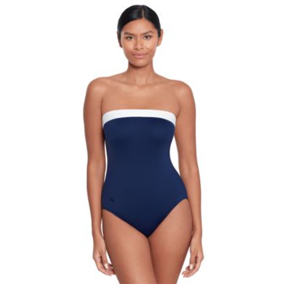 Lauren Ralph Lauren Womens Modern Bandeau One Pie Bel Air 6