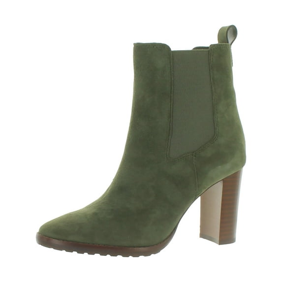 Lauren Ralph Lauren Womens Mylah Suede Ankle Chelsea Boots
