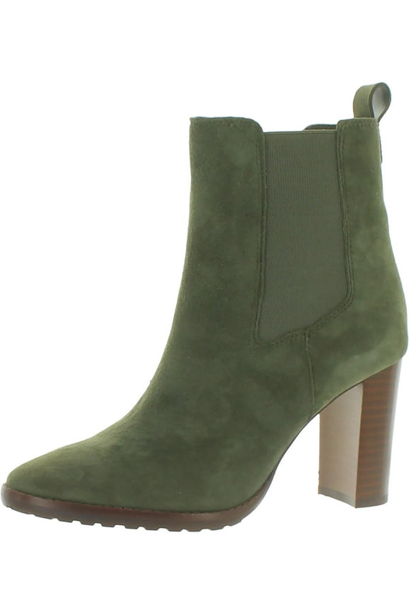 Womens Mylah Suede Ankle Chelsea Boots
