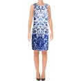 thumbnail image 1 of Lauren Ralph Lauren Womens Paland Avignon Printed Sleeveless Casual Dress, 1 of 2