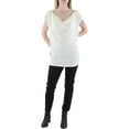 thumbnail image 1 of Lauren Ralph Lauren Women's Plus Jersey Cowl Neck Top (3X, Winter Cream), 1 of 2